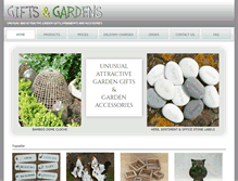 Tablet Screenshot of giftsandgardens.com